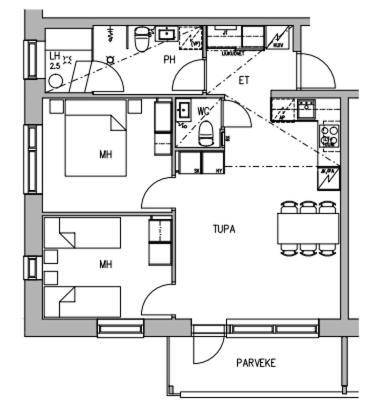 Levin Kunkku C 7 Apartment Екстериор снимка